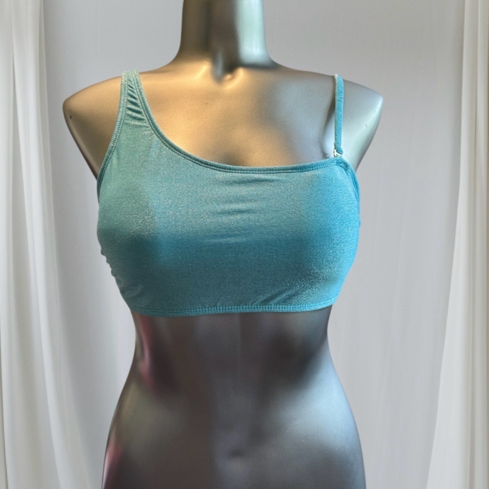 $10 Add-on | Blue Bikini Top Classic Swimwear - Picture 3 of 16